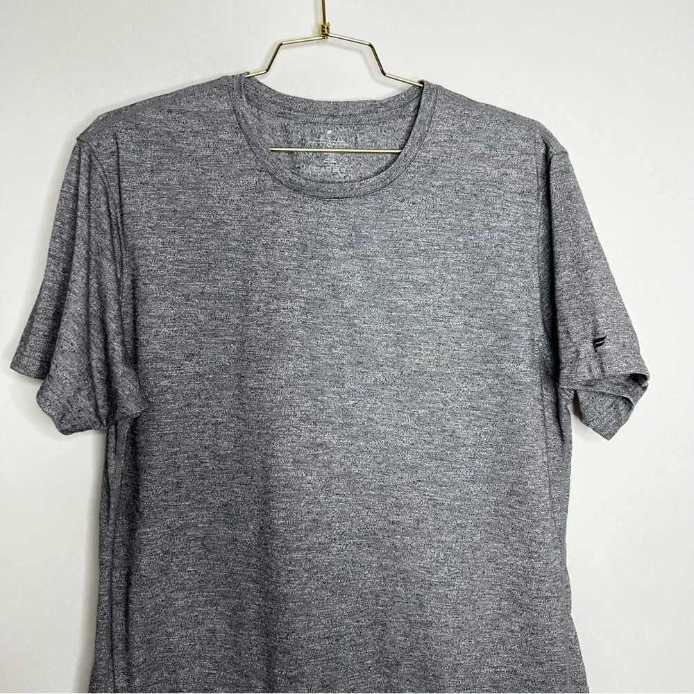 Fabletics The Front Row Tee Size Xl Heathered Gra… - image 5